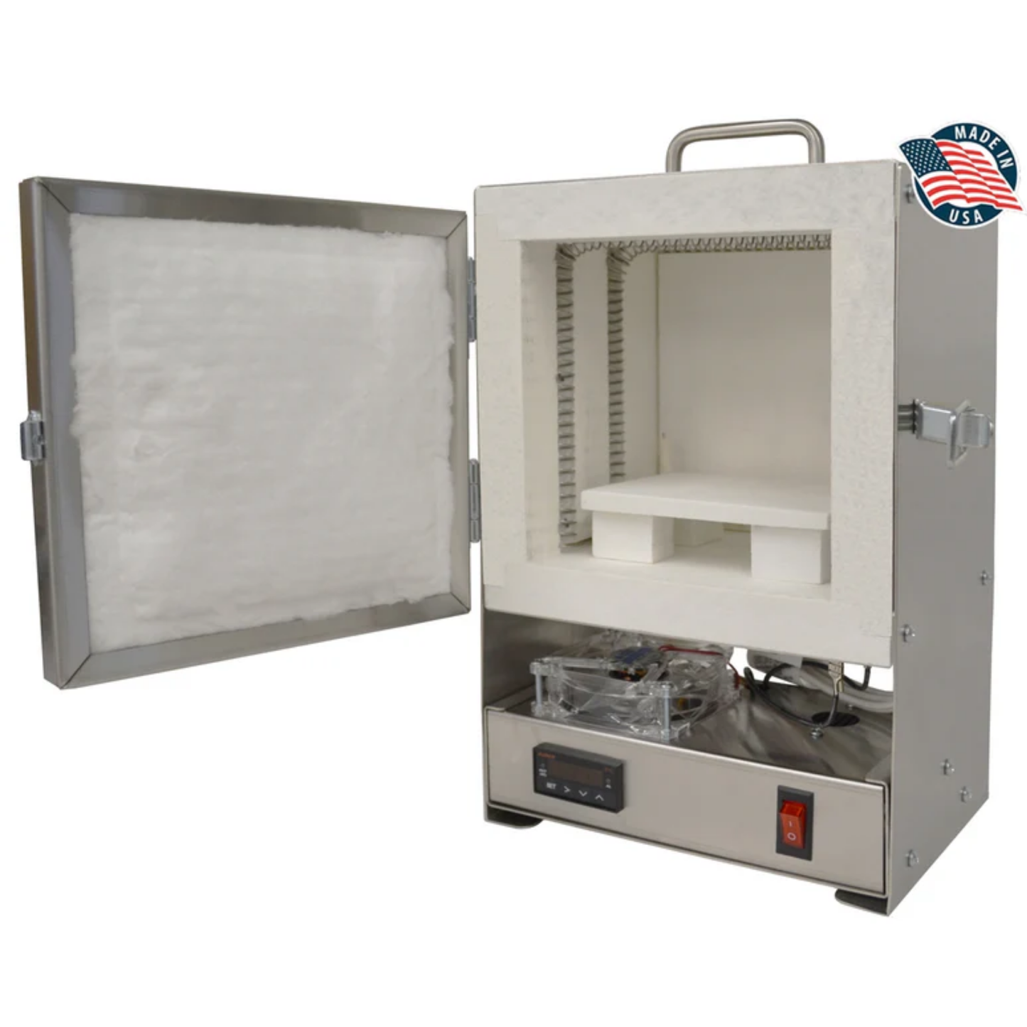 FUR-0056 TableTop RapidFire Pro-L Standard Furnace - Stainless Steel