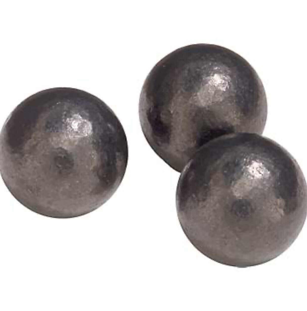 .600 diameter lead spheres for grinding and milling, spark-free design for safe and precise results.
