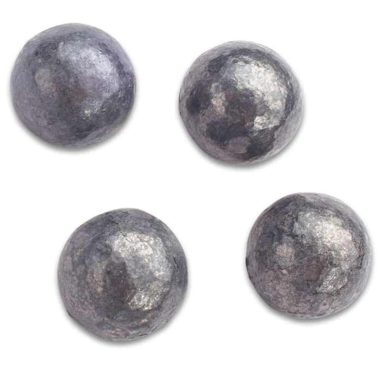 .600 diameter lead spheres used for grinding and milling, spark-free design, essential for fine powder creation.