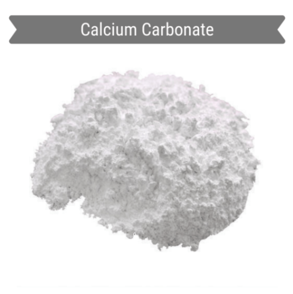 Ultra fine white calcium carbonate powder, ACS grade, 99.9% purity for industrial applications.