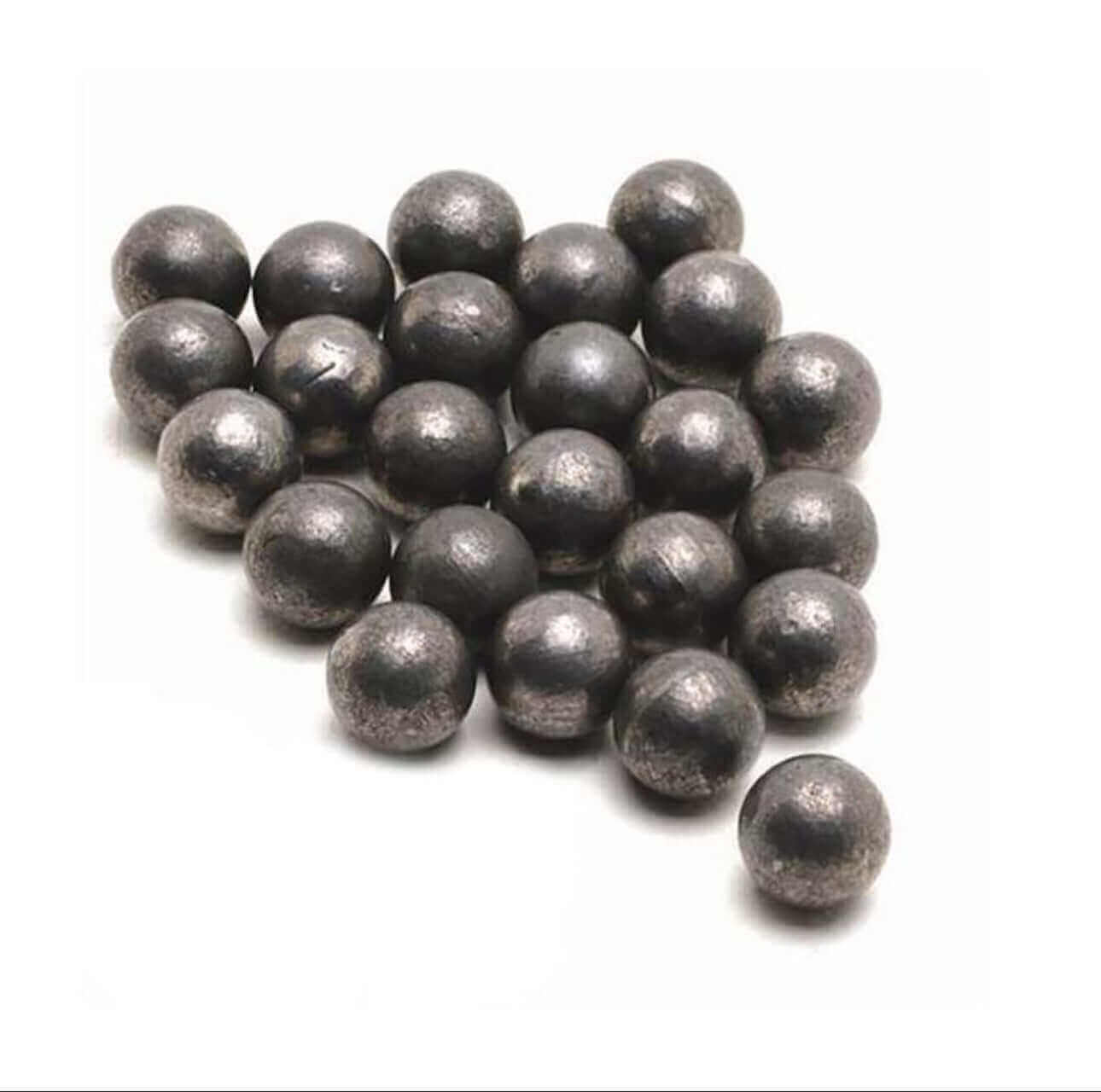 .600 diameter lead spheres for grinding and milling, spark-free design for safe and precise results.