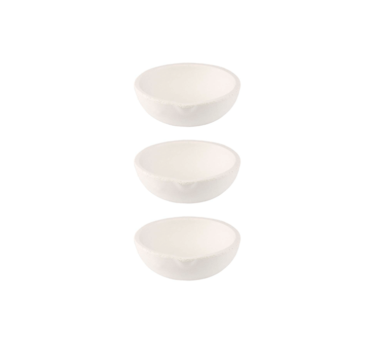 250 Gram Ceramic Crucible Melting Dish | Torch Casting Jewelry Gold Silver Refining